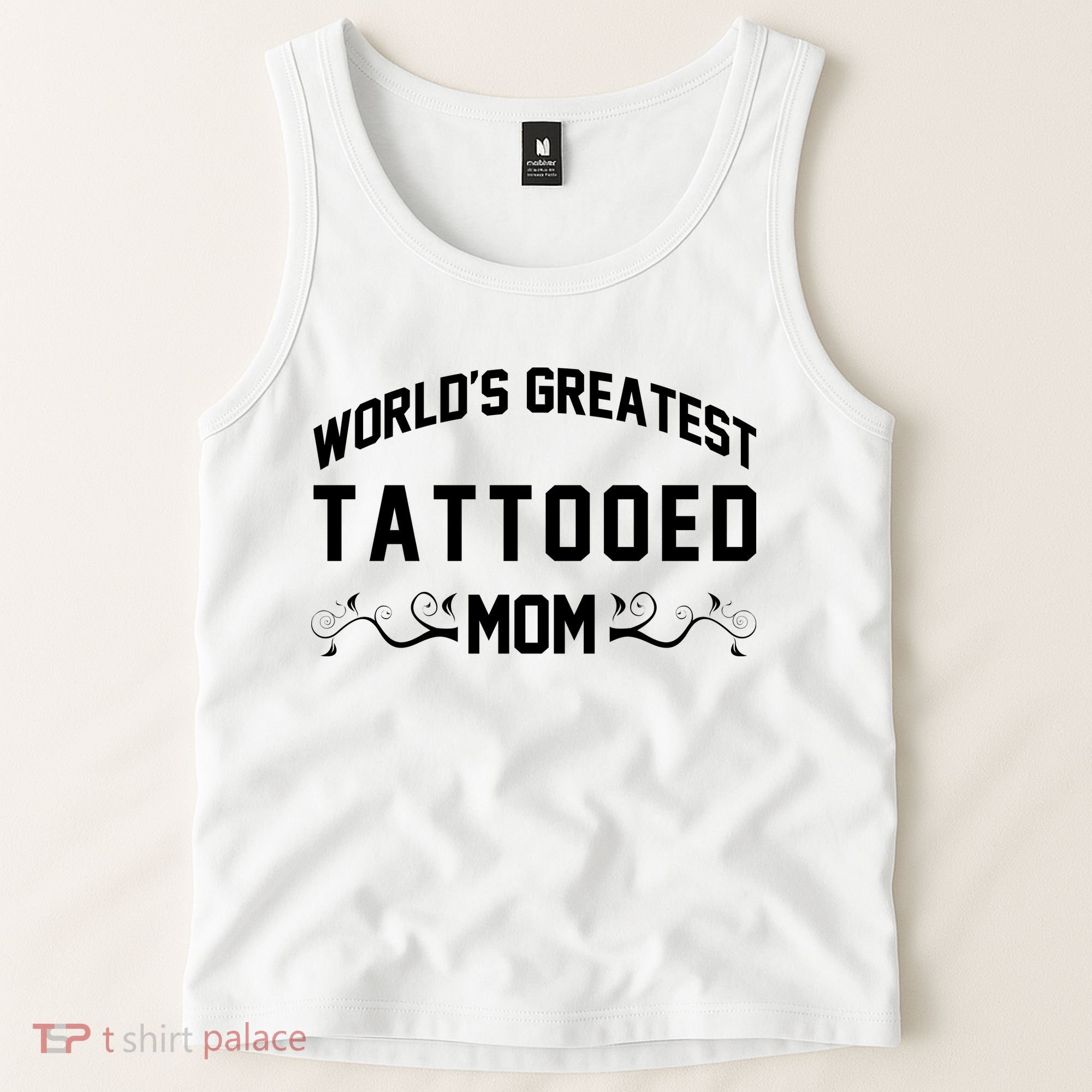 World'S Greatest Tattooed Mom Tank Top