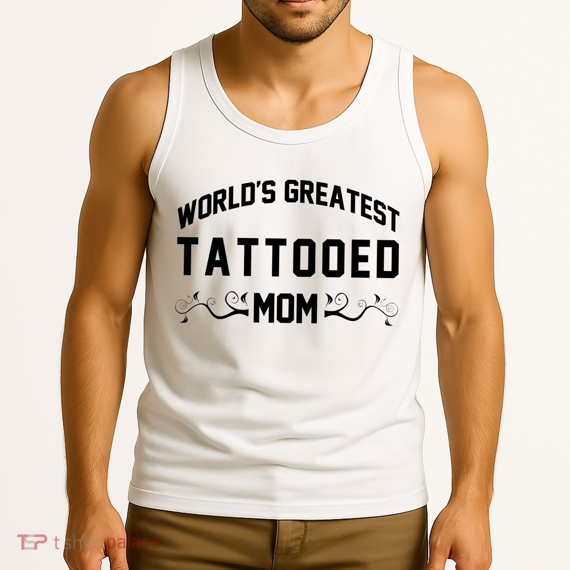 World'S Greatest Tattooed Mom Tank Top