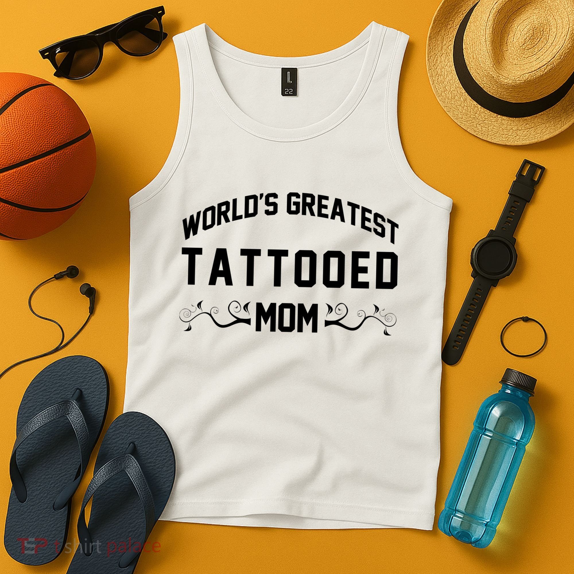 World'S Greatest Tattooed Mom Tank Top