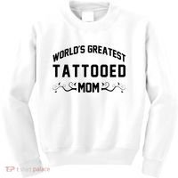 World'S Greatest Tattooed Mom Kids Sweatshirt thumb 0