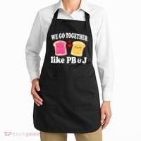 We Go Together Like PB & J - Peanut Butter and Jelly Apron thumb 2