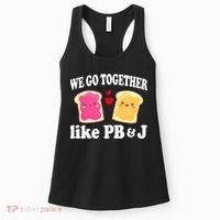 We Go Together Like PB & J - Peanut Butter and Jelly Women's Tank Top thumb 0