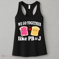We Go Together Like PB & J - Peanut Butter and Jelly Women's Tank Top thumb 3