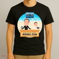 Wpro Gene The News With Gene Valicenti Seagull Club T-Shirt thumb 3
