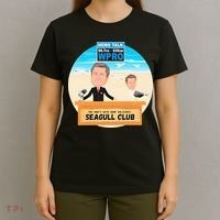 Wpro Gene The News With Gene Valicenti Seagull Club T-Shirt thumb 4