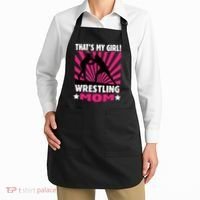 Wrestling Gift - That's My - Wrestling Mom Gift Apron thumb 2