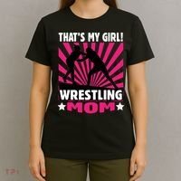 Wrestling Gift - That's My - Wrestling Mom Gift T-Shirt thumb 4