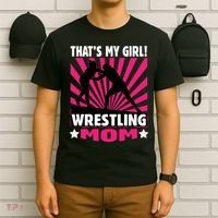 Wrestling Gift - That's My - Wrestling Mom Gift T-Shirt thumb 6