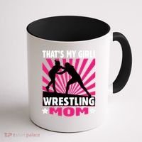 Wrestling Gift - That's My - Wrestling Mom Gift Coffee Mug thumb 1