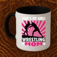 Wrestling Gift - That's My - Wrestling Mom Gift Coffee Mug thumb 2