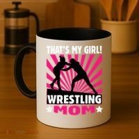 Wrestling Gift - That's My - Wrestling Mom Gift Coffee Mug thumb 4