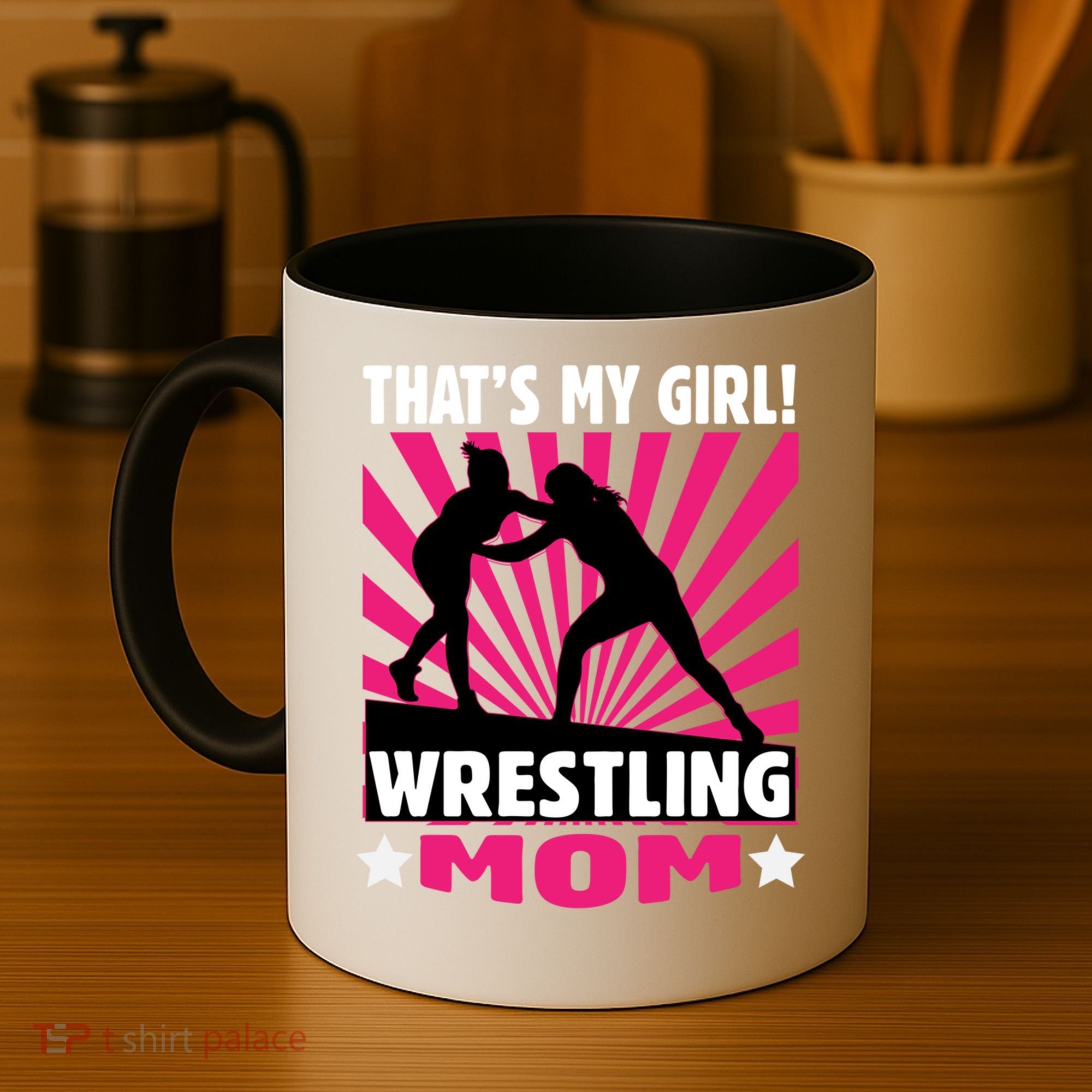 Wrestling Gift - That's My - Wrestling Mom Gift Coffee Mug