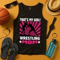 Wrestling Gift - That's My - Wrestling Mom Gift Tank Top thumb 4