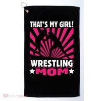 Wrestling Gift - That's My - Wrestling Mom Gift Golf Towel thumb 0