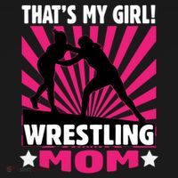 Wrestling Gift - That's My - Wrestling Mom Gift Visor thumb 3