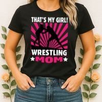 Wrestling Gift - That's My - Wrestling Mom Gift Women's T-Shirt thumb 2