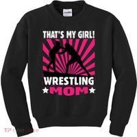 Wrestling Gift - That's My - Wrestling Mom Gift Kids Sweatshirt thumb 0