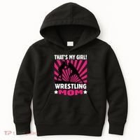 Wrestling Gift - That's My - Wrestling Mom Gift Kids Hoodie thumb 0