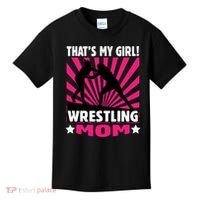 Wrestling Gift - That's My - Wrestling Mom Gift Kids T-Shirt thumb 0