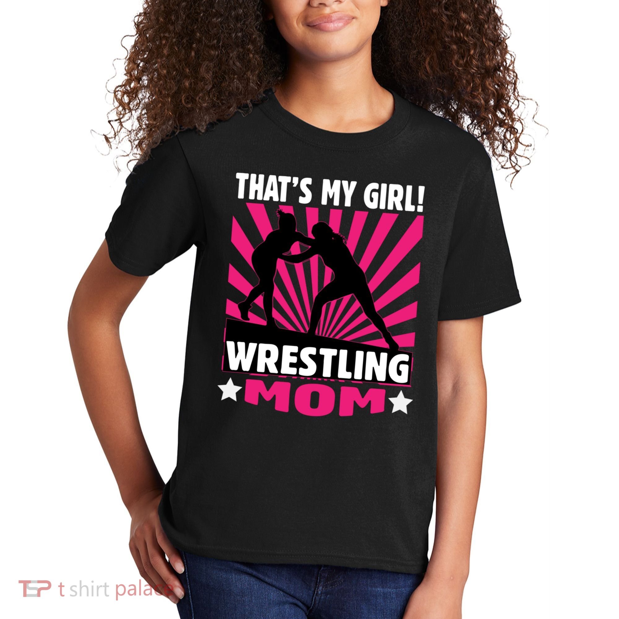 Wrestling Gift - That's My - Wrestling Mom Gift Kids T-Shirt
