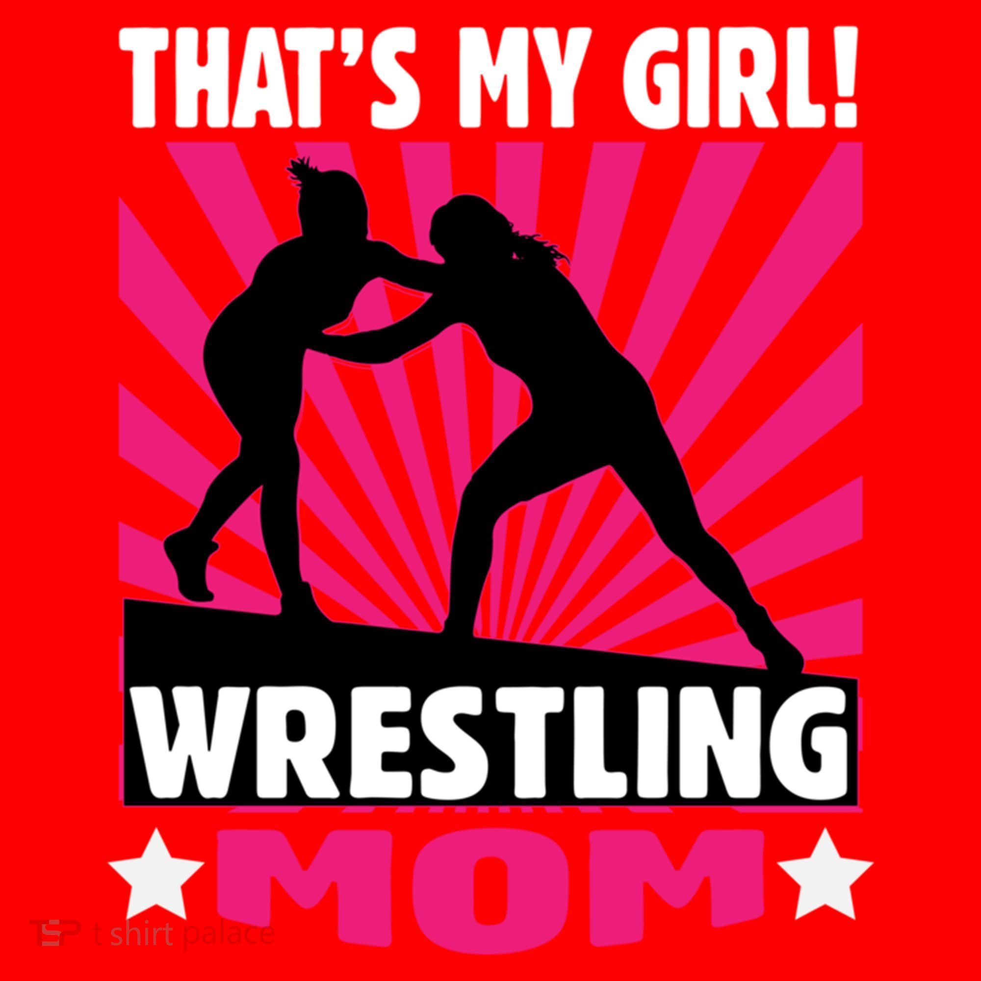 Wrestling Gift - That's My - Wrestling Mom Gift Santa Hat