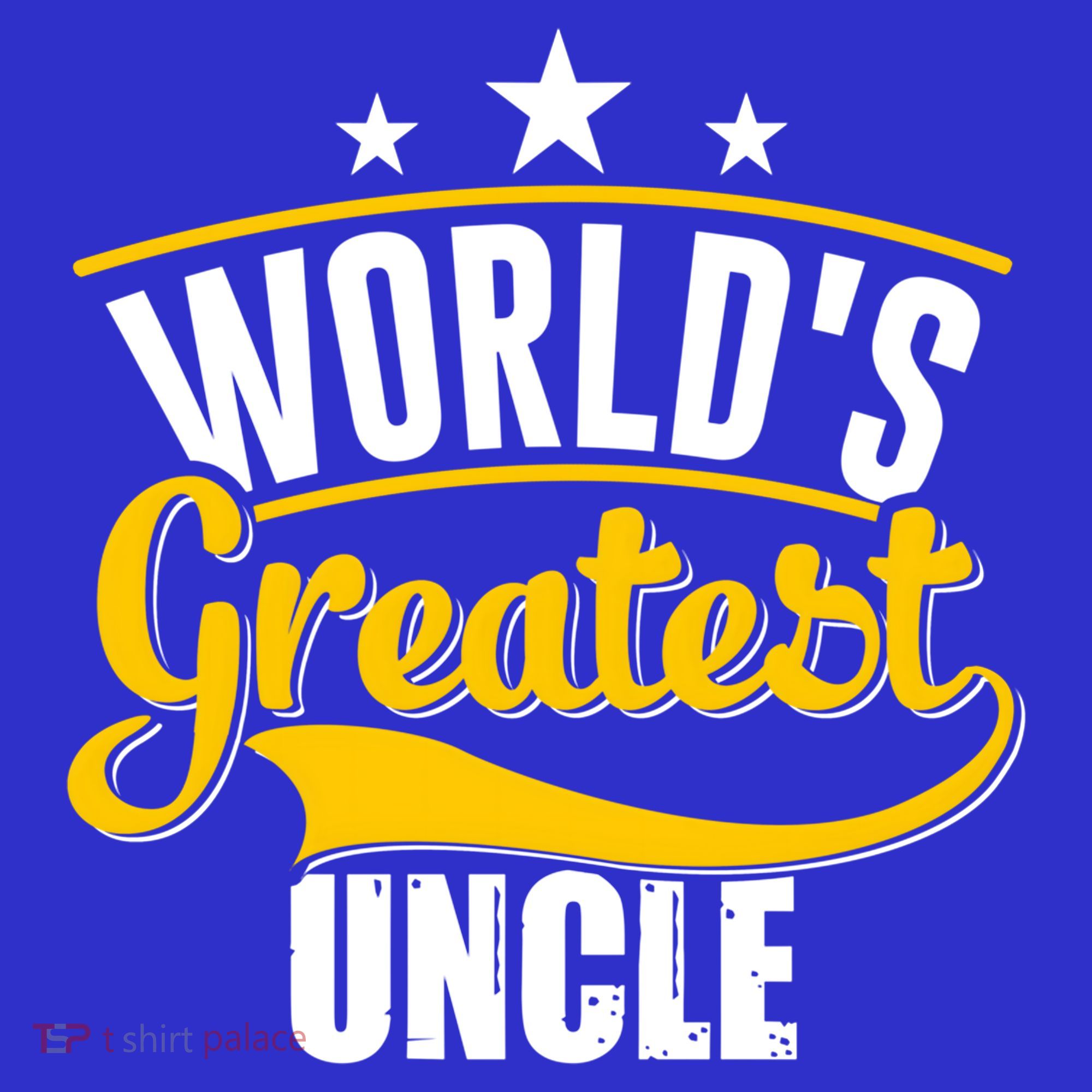 Worlds Greatest Uncle Daddy Dad Fathers Day Vintage Gift Cute Gift T-Shirt