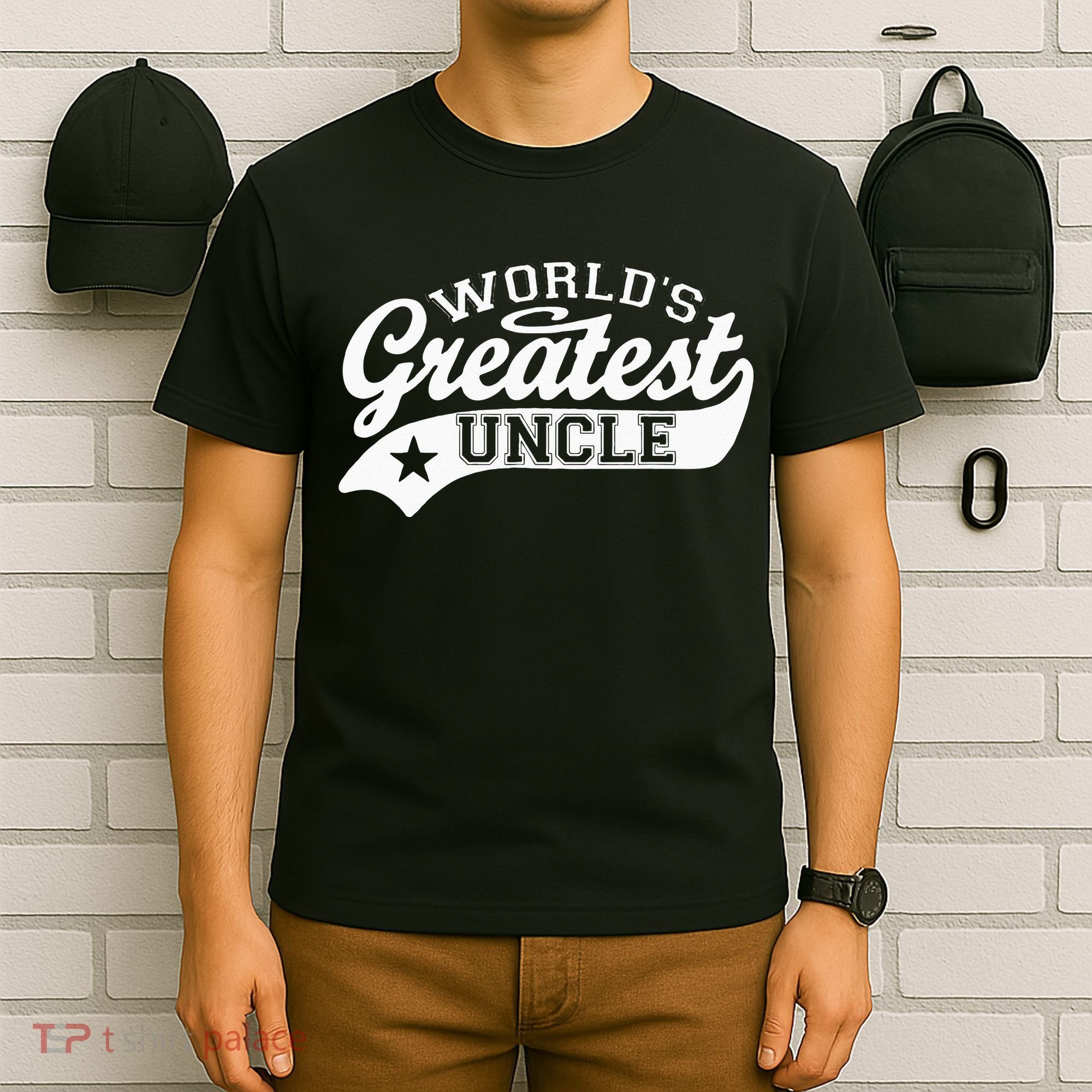 Worlds Greatest Uncle Funny Fathers Day T-Shirt