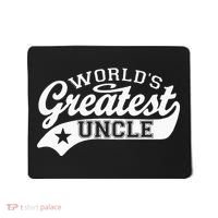 Worlds Greatest Uncle Funny Fathers Day Mousepad thumb 0