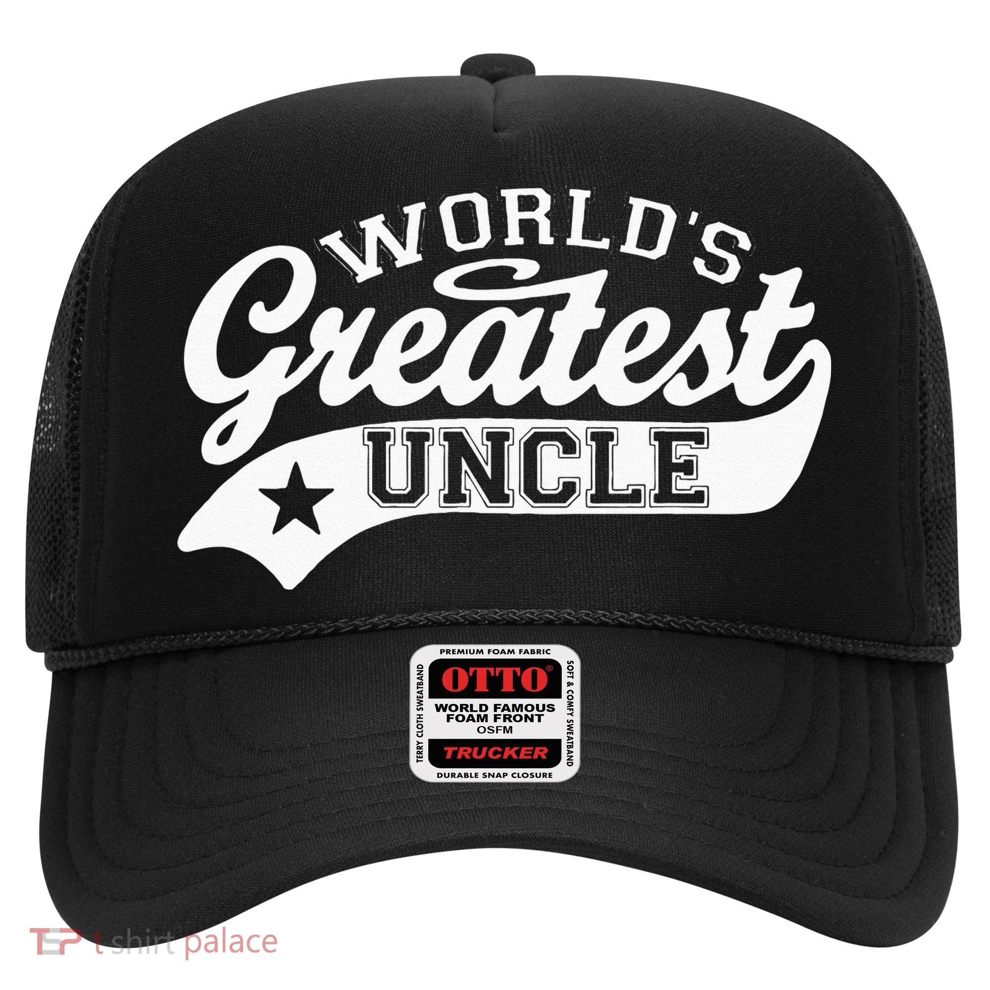 Worlds Greatest Uncle Funny Fathers Day Hat