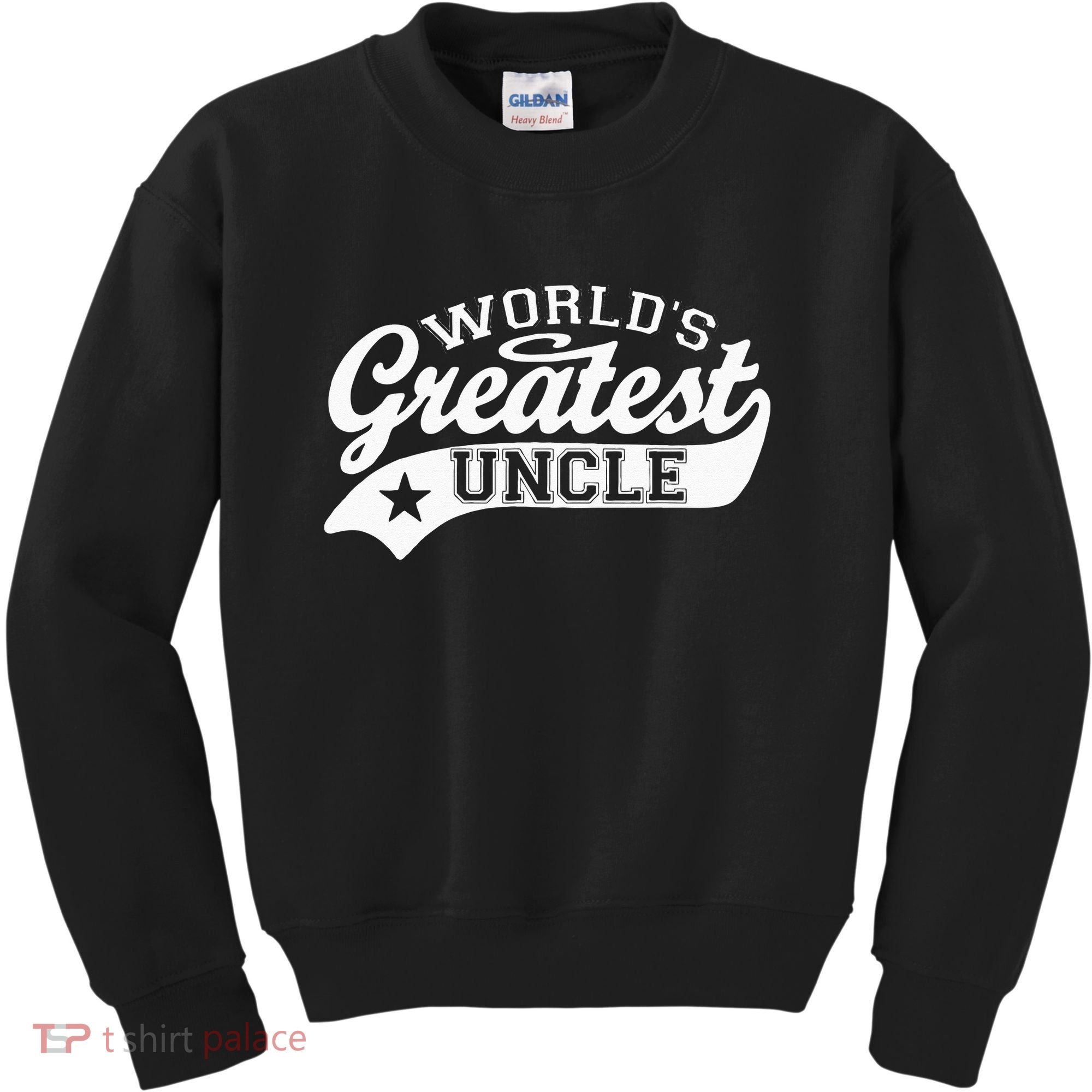 Worlds Greatest Uncle Funny Fathers Day Kids Sweatshirt