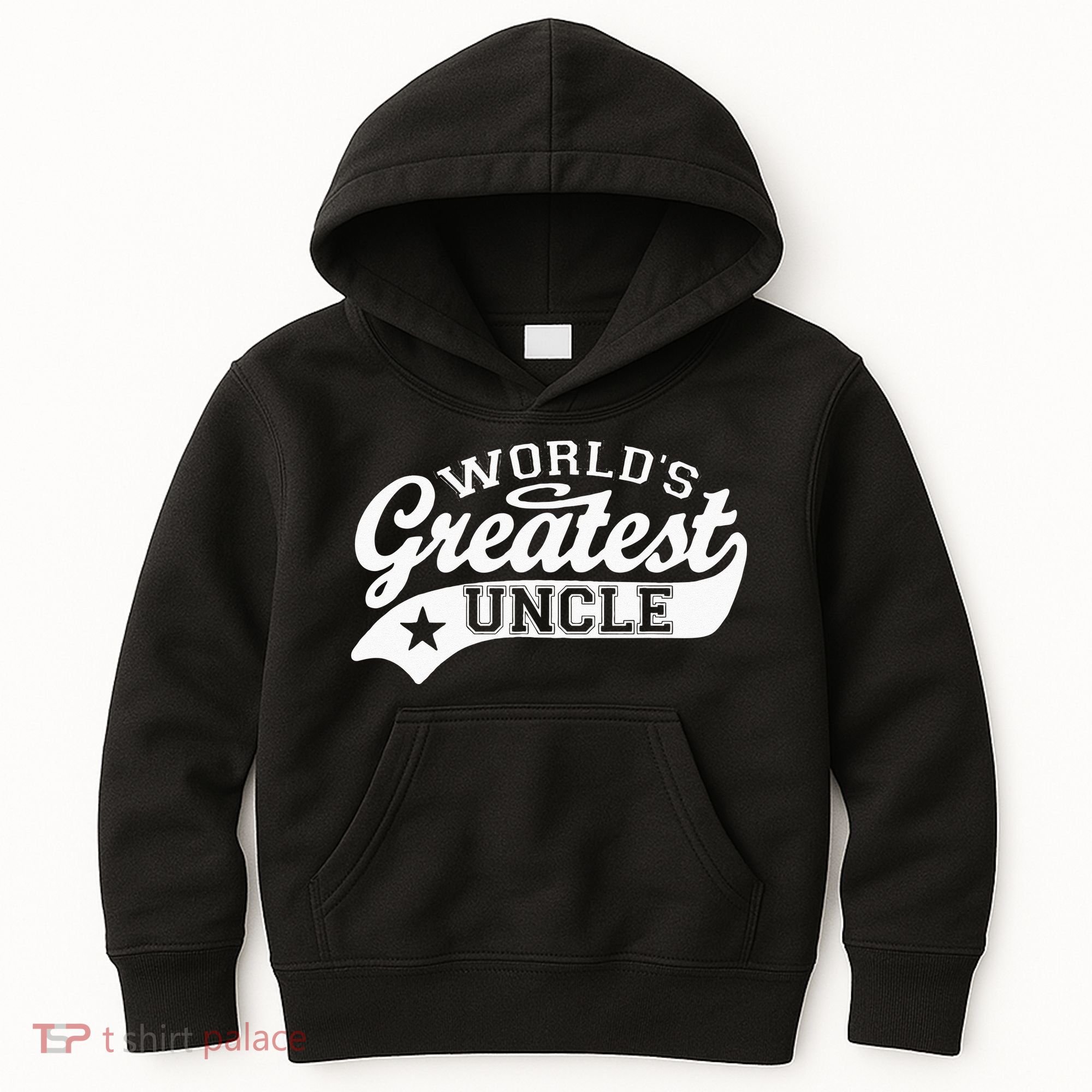 Worlds Greatest Uncle Funny Fathers Day Kids Hoodie