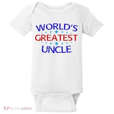 World's Greatest Uncle Baby Bodysuit