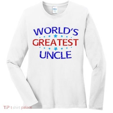 World's Greatest Uncle Women's Long Sleeve Shirt