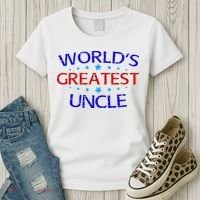 World's Greatest Uncle Women's T-Shirt thumb 3