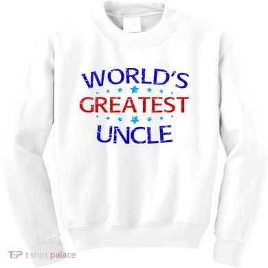 World's Greatest Uncle Kids Sweatshirt