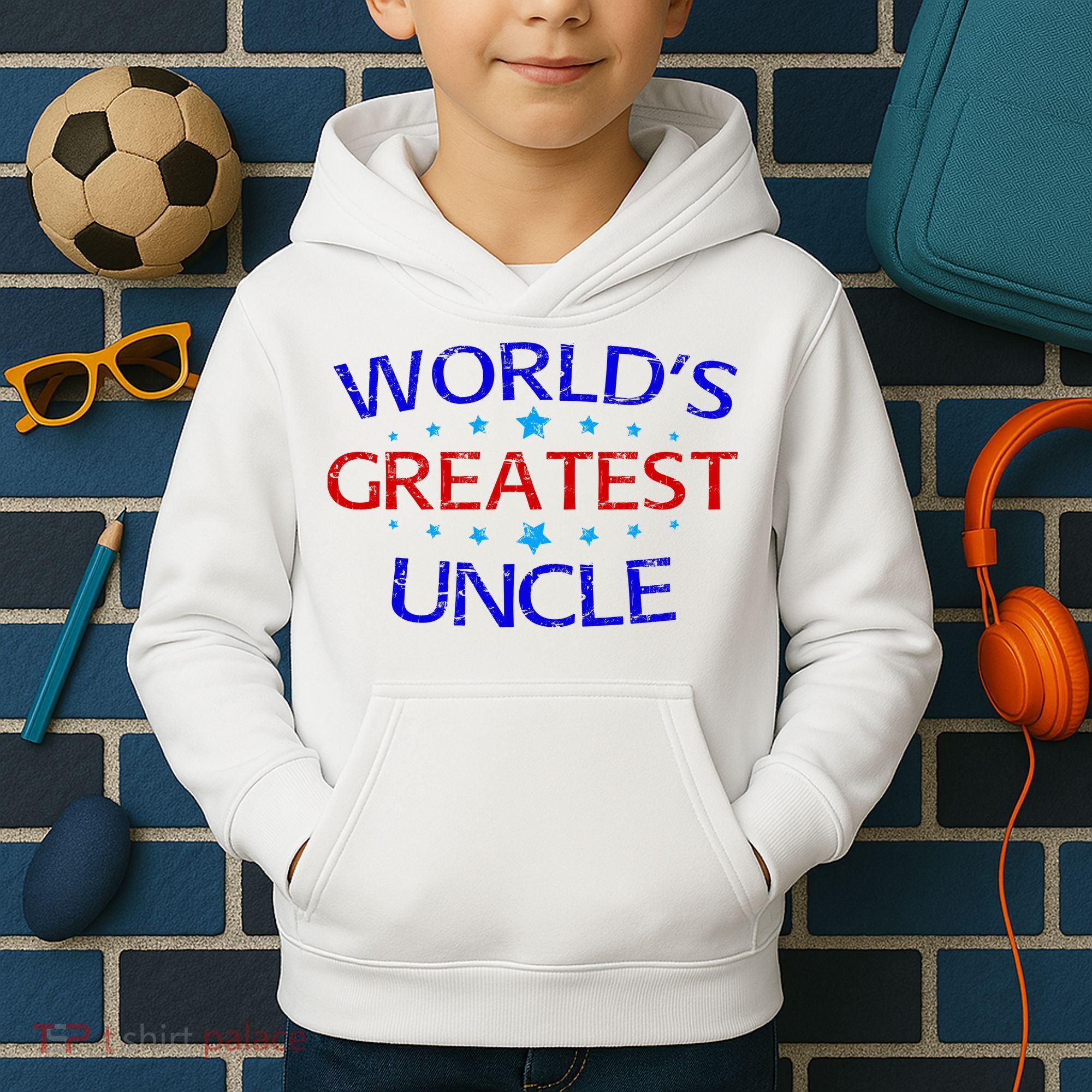 World's Greatest Uncle Kids Hoodie
