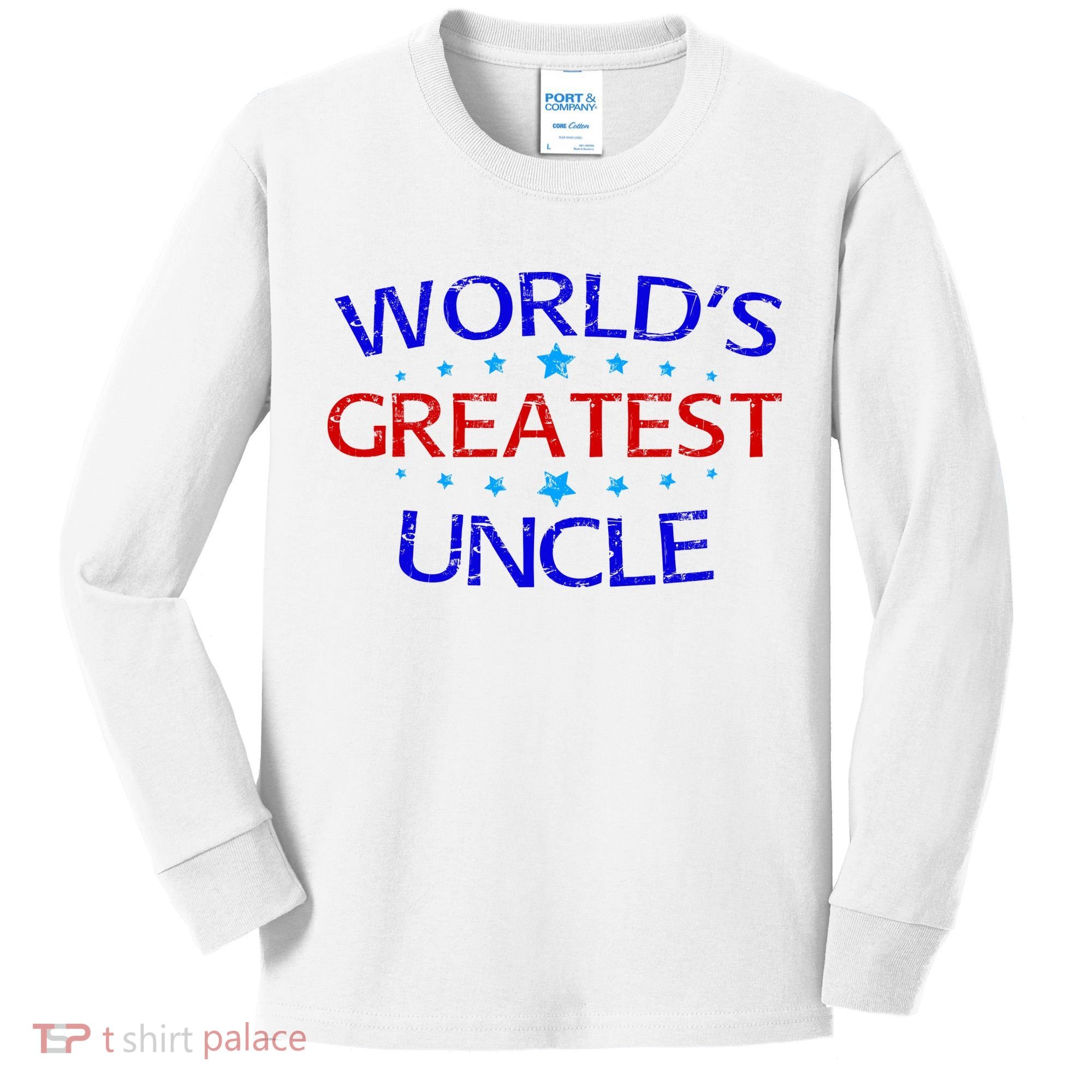 World's Greatest Uncle Kids Long Sleeve Shirt
