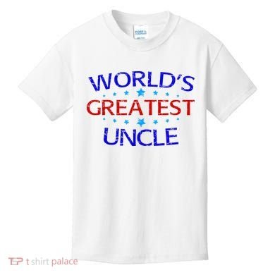 World's Greatest Uncle Kids T-Shirt