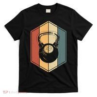 Workout Gifts Vintage Kettlebell Fitness Gym Weight Lifting T-Shirt thumb 0
