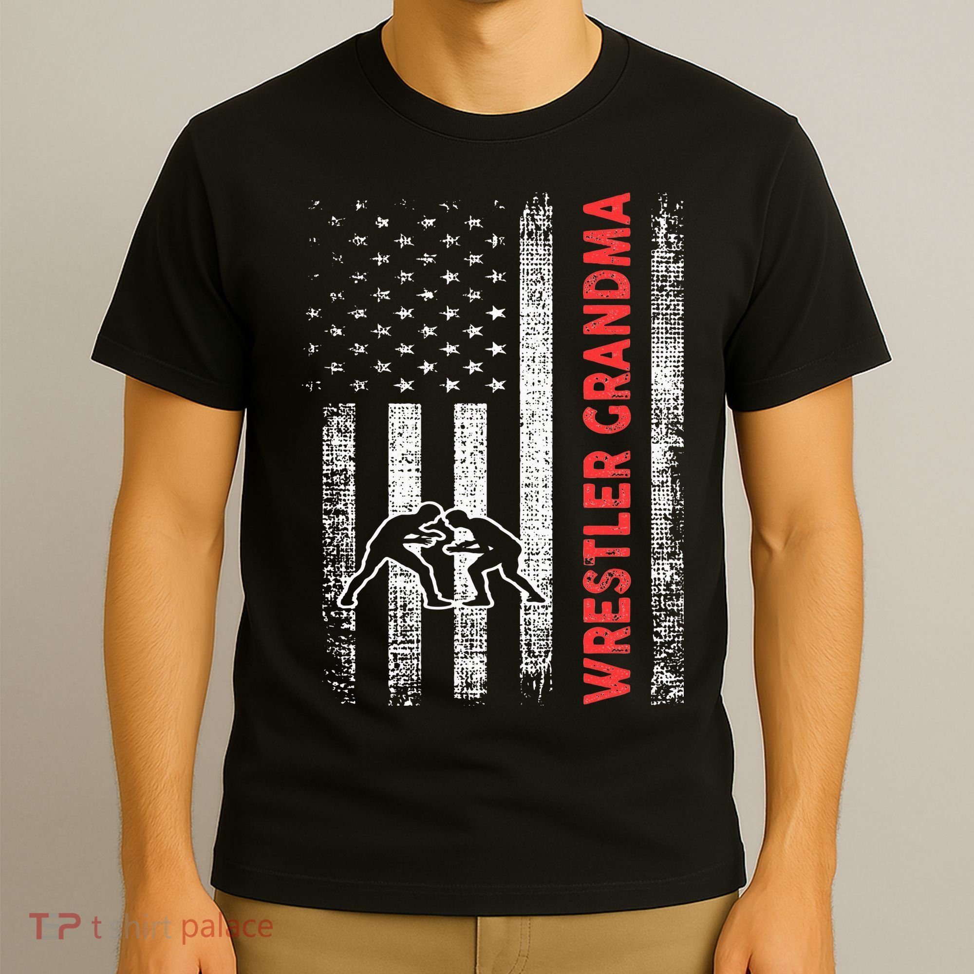 Wrestling Grandma T-Shirt