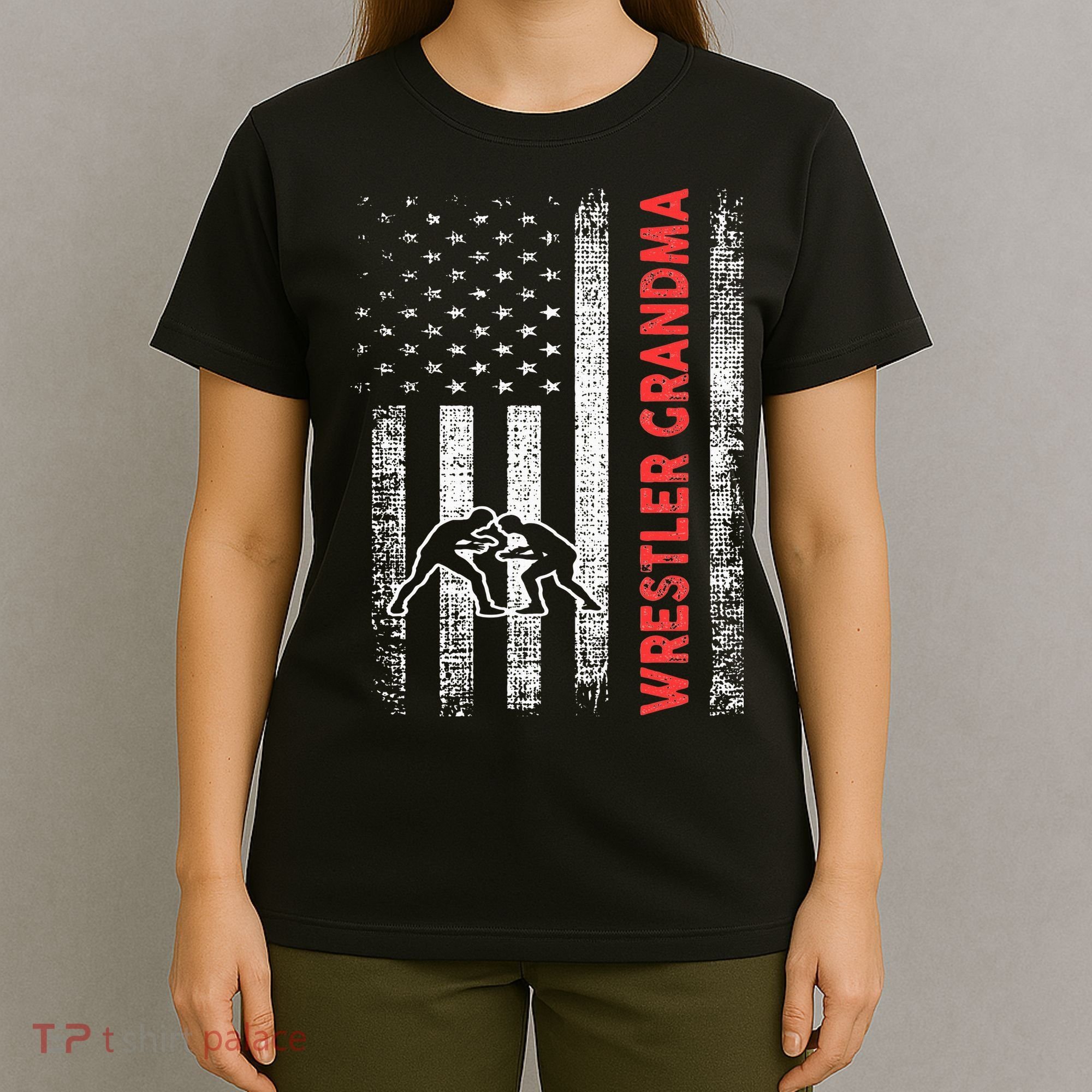 Wrestling Grandma T-Shirt
