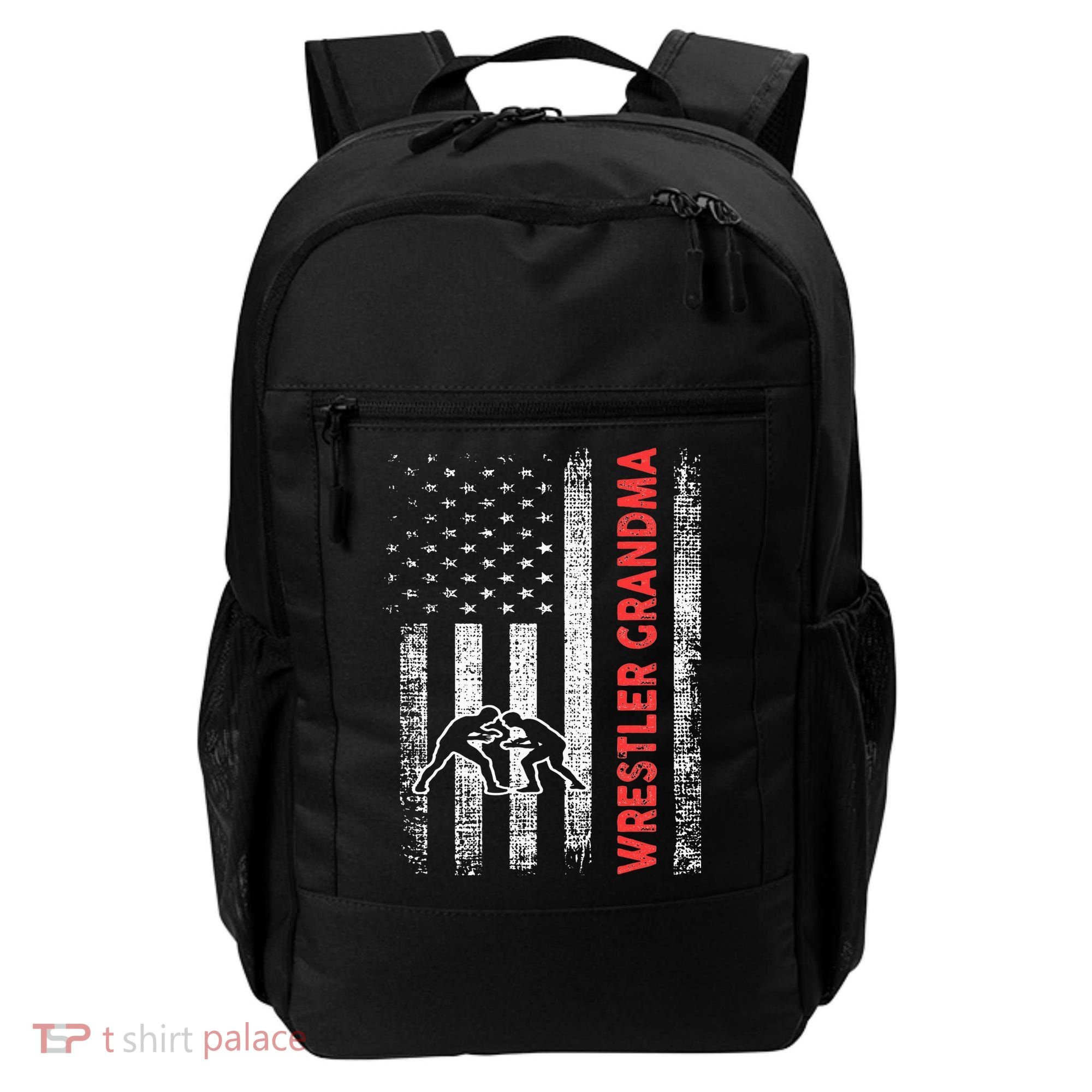 Wrestling Grandma Backpack