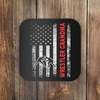 Wrestling Grandma Coaster thumb 0