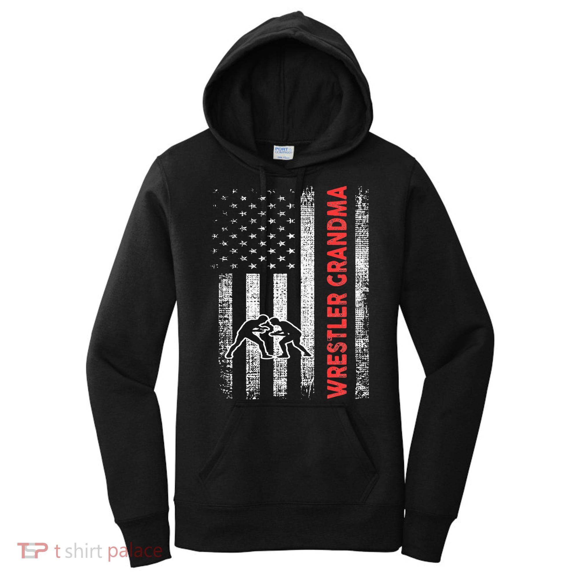 Wrestling Grandma Women's Hoodie