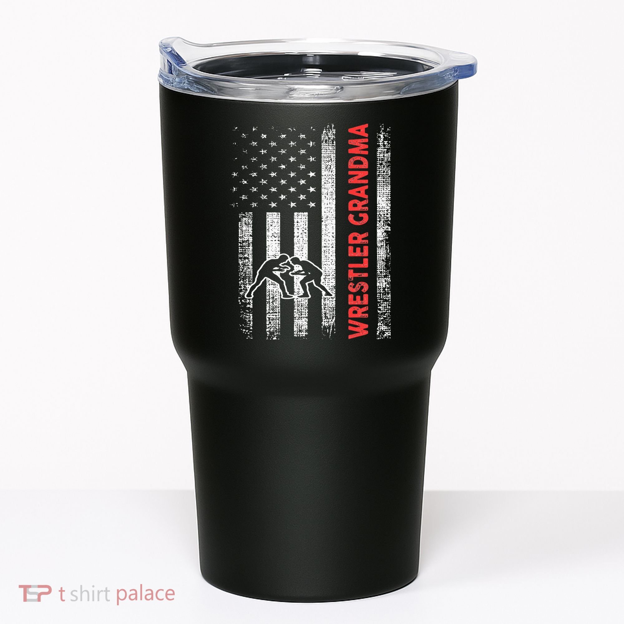 Wrestling Grandma Tumbler