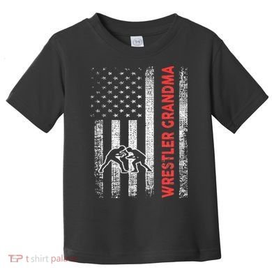 Wrestling Grandma Toddler T-Shirt