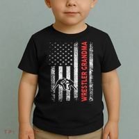 Wrestling Grandma Toddler T-Shirt thumb 2