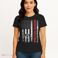Wrestling Grandma Women's T-Shirt thumb 4