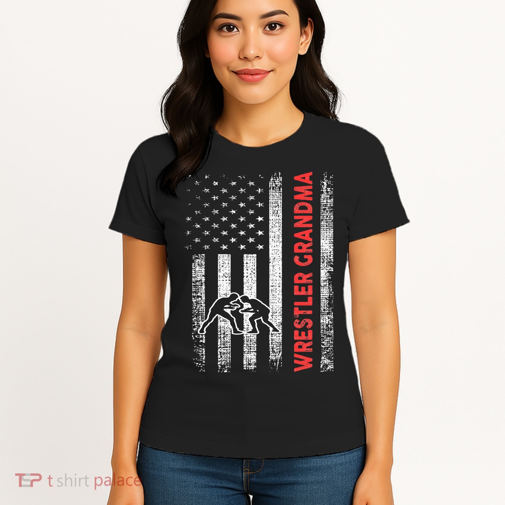 Wrestling Grandma Women's T-Shirt