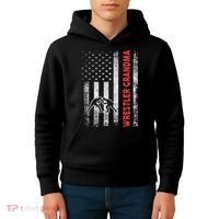 Wrestling Grandma Kids Hoodie thumb 4